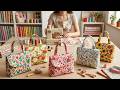 🌸This bag is incredibly easy to sew! Even beginners can make it