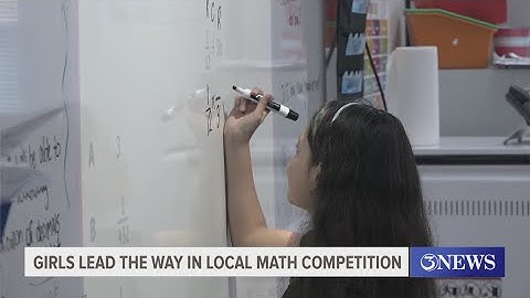 Girls take the lead in Coastal Bend 5th-grade math competition