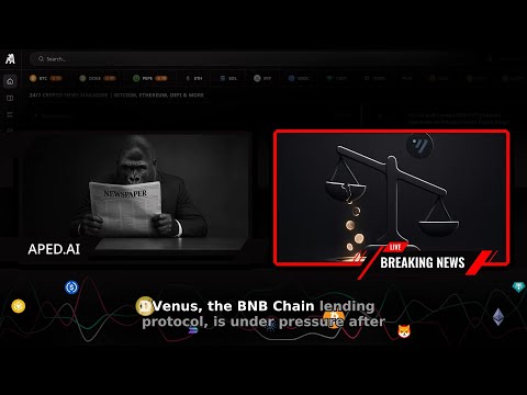 Venus (XVS) drops 9% after THE price manipulation exploit leaves $2.15M bad debt - YouTube thumbnail