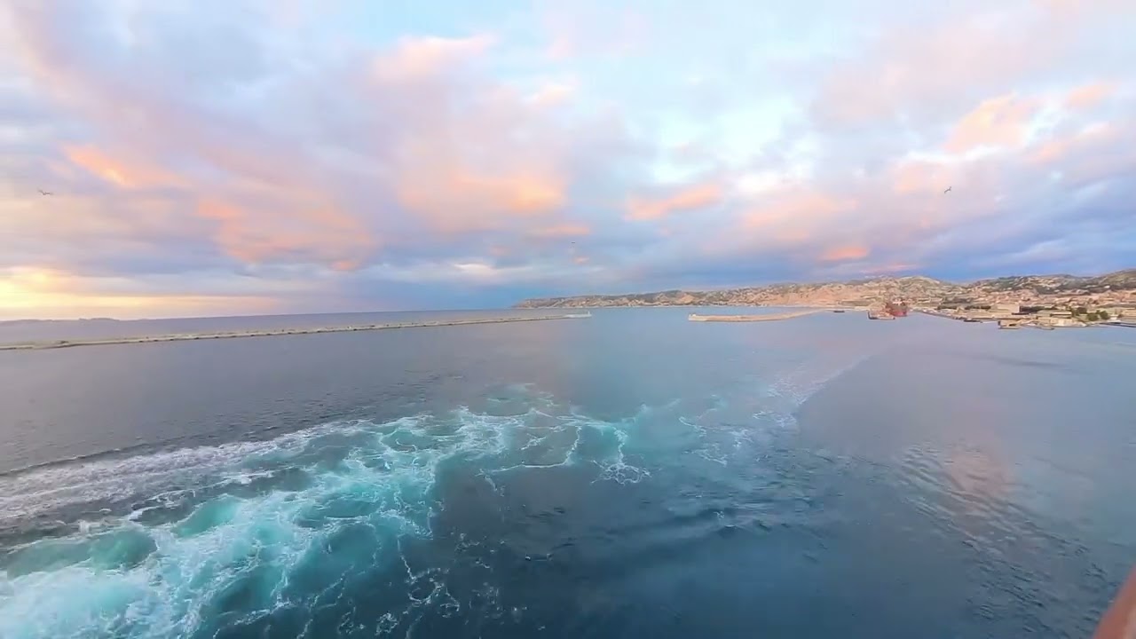 🚢 Marsiglia: arrivo in time-lapse | Costa Deliziosa World Tour 2024-25