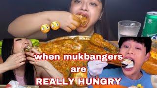 when mukbangers are REALLY HUNGRY