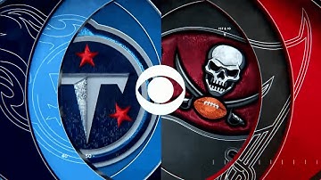 NFL on CBS intro | TEN@TB | 11/12/2023
