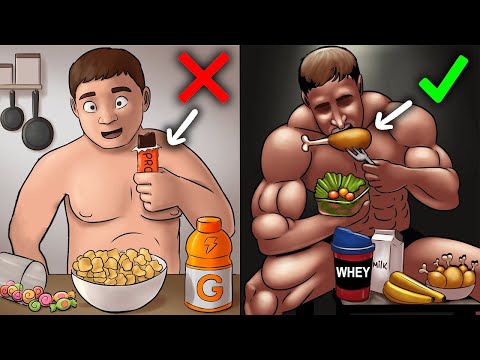 Muscles not growing? Just change your diet | Mistakes