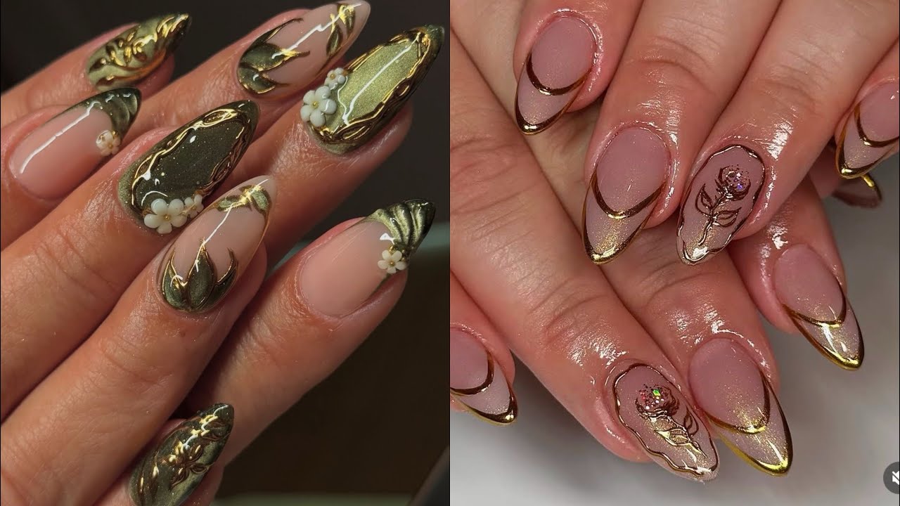 Últimos Diseños de Uñas Acrílicas 💅 | Ideas Modernas y Elegantes