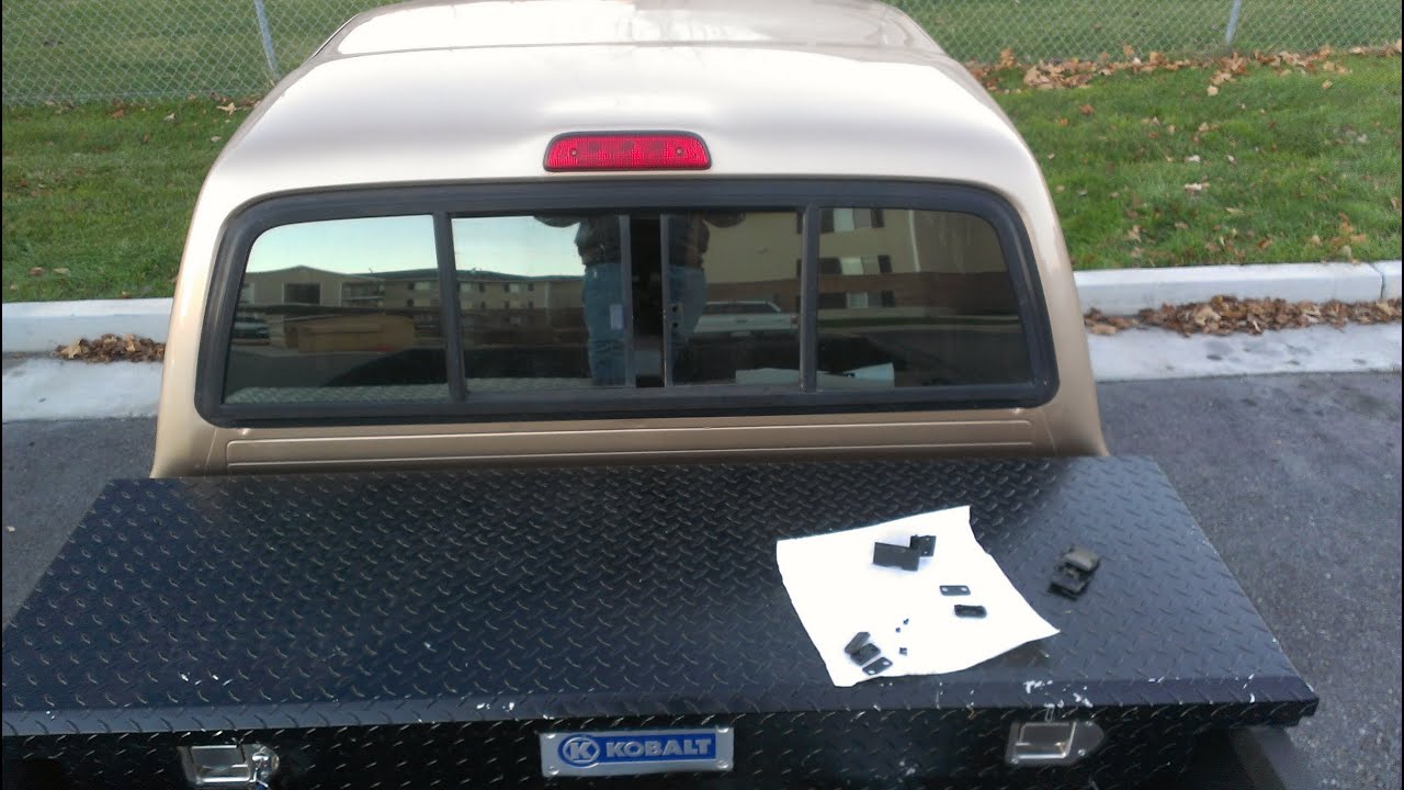 2012 Toyota tacoma rear sliding window