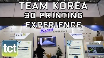 Team Korea 3D printing Experience at formnext powered by tct
