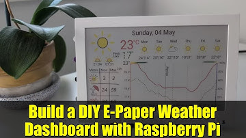 Build a DIY E-Paper Weather Dashboard with Raspberry Pi