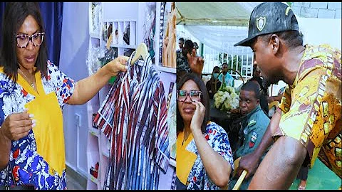 Faithia Balogun is Just Looking Younger! Surprise Seyi Edun &Niyi Johnson  At Her Store Opeining