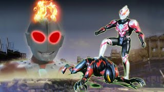 Ultraman Orb Stop MotionウルトラマンSiêu nhân điện quang Orb chiến đấu giành thắng lợi