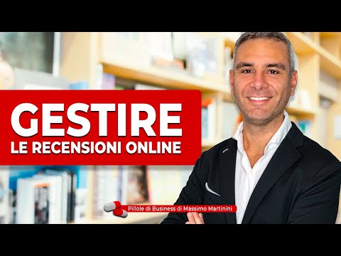 Gestire le recensioni online