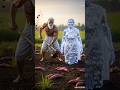 “Grandpa Dug Sweet Potatoes… But Found a Diamond Grandma 😱” #ai #shorts ##viral #dimondgrandma
