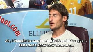 Interview with Francesco Totti (part 1)