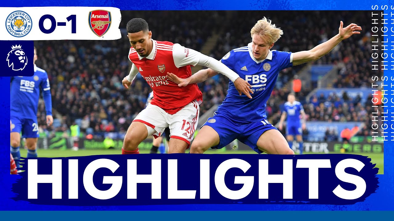 Leicester City 0 Arsenal 1 | League Highlights - YouTube