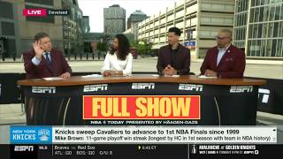FULL NBA TODAY | Windy sends a warning to Thunder and Spurs after Knicks SWEEP Cavs to reach Finals