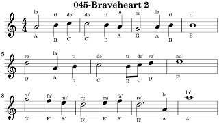 045-Braveheart 2 music sheet