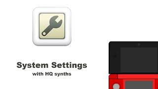 System Settings (3DS) with HQ synths