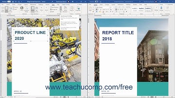 Word 2019 and 365 Tutorial Comparing Open Documents Microsoft Training