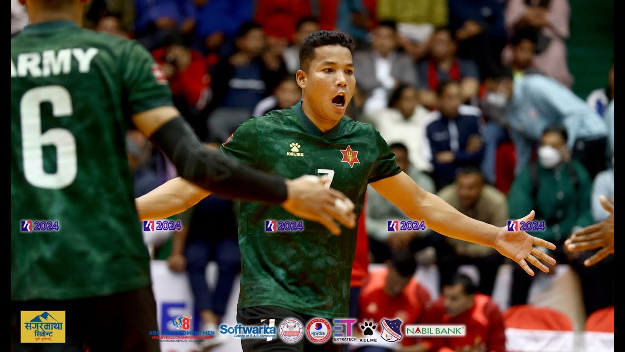 Army vs Gandaki : M3 - 8th RBB-NVA Men's Volleyball Championship 2080 | आर्मी विरुद्ध गण्डकी