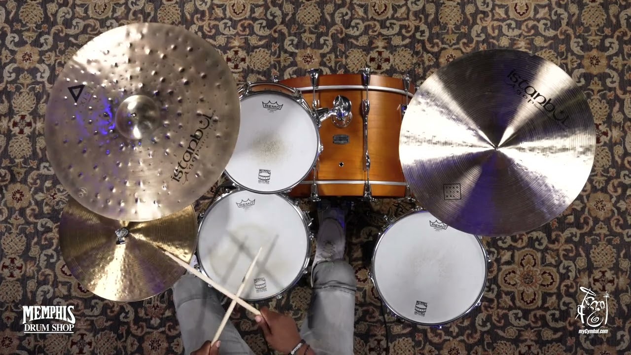 Istanbul Agop Dark Crash　16インチ 22″ XIST Dry Dark Crash – Istanbul Cymbals