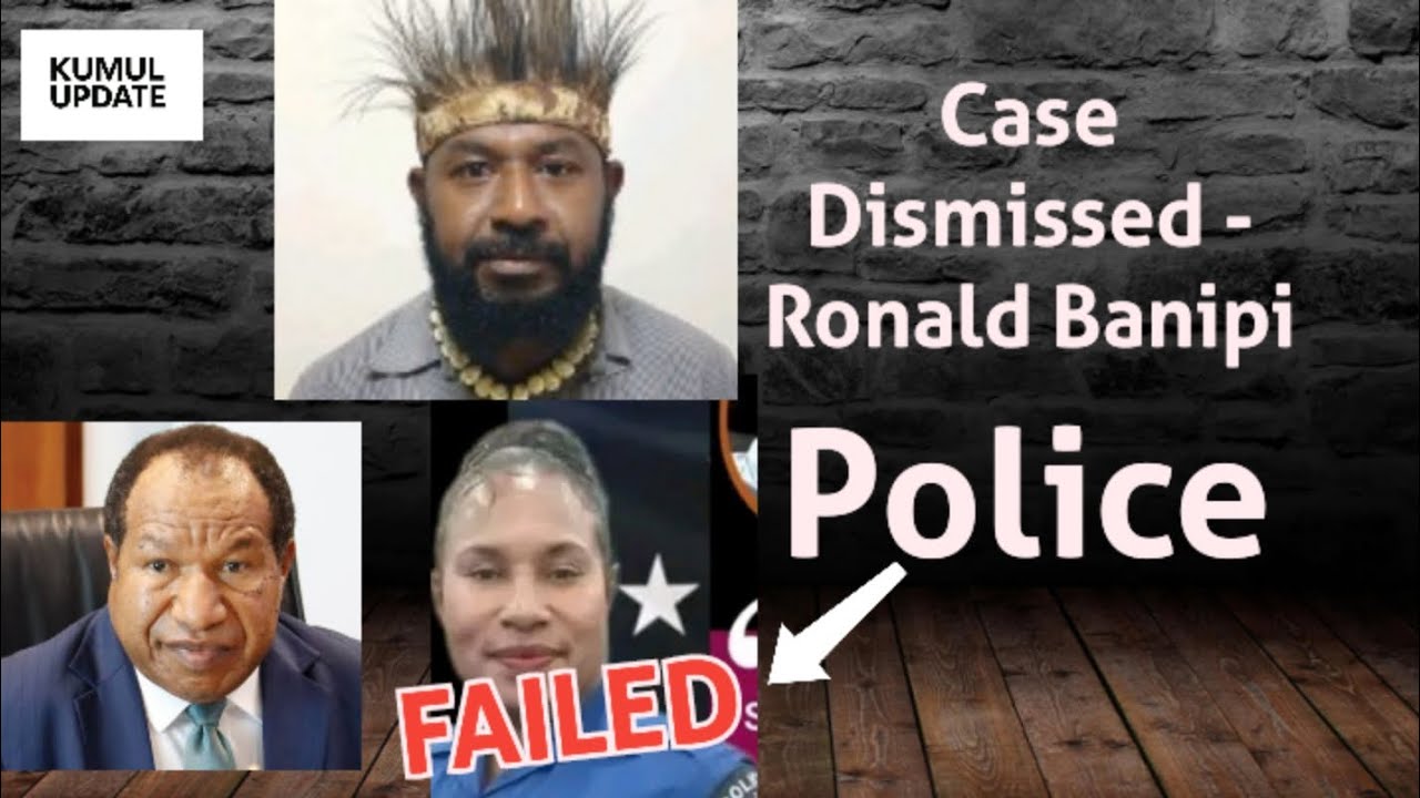 Дело Рональда Банипи закрыто - Политика Папуа-Новой Гвинеи 🇵🇬