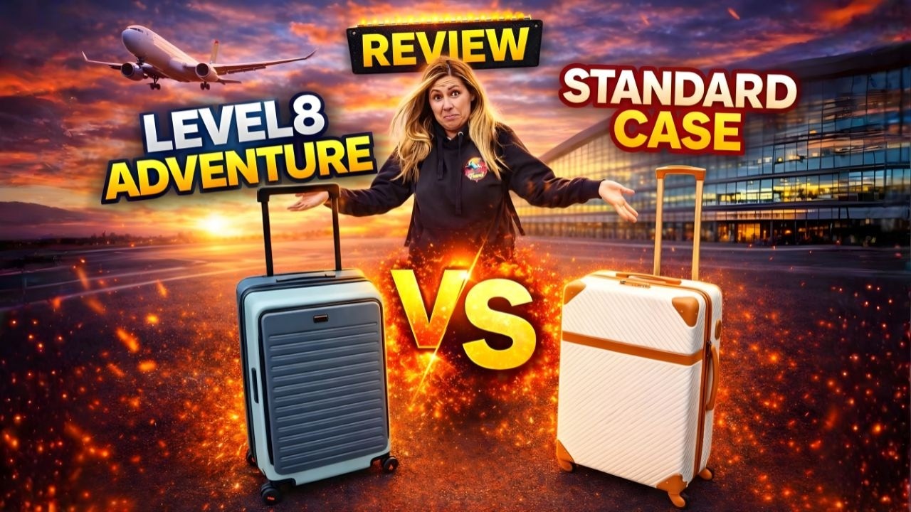 Level 8 Adventure vs Regular Luggage | The Real Difference