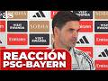 La EXPLICACIÓN de ARTETA al nivel del PSG 5 - BAYERN 4 que no puede darse en otras ligas