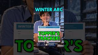 Details 1 Best Winter Arc Tracker 🤯 TOPPERS USE #study Update
