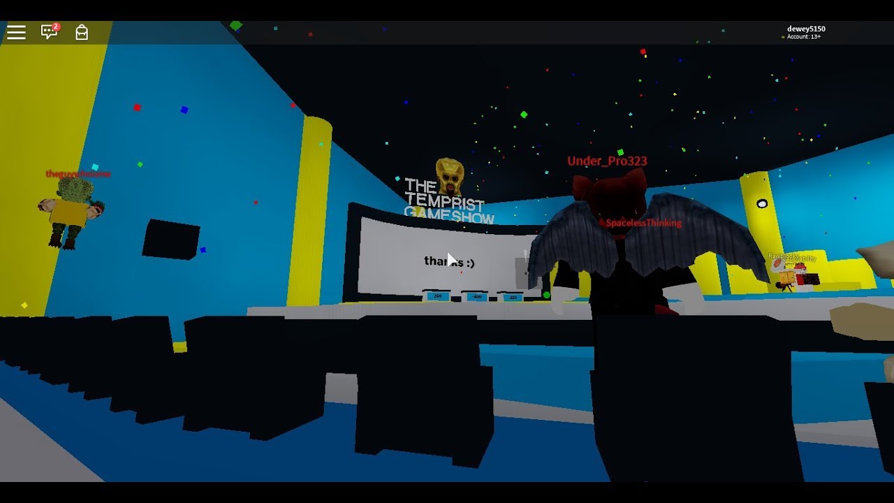 The Temprist Gameshow Roblox Part 1 Ft Temprist Youtube - temprist roblox