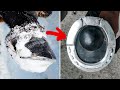 SNOW HORSESHOE?? DISEASED Hoof | Therapeutic Horseshoeing | Satisfying Farrier