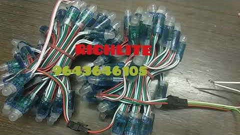 How to connect Pixel Led to T1000s Controller : RICHLITE