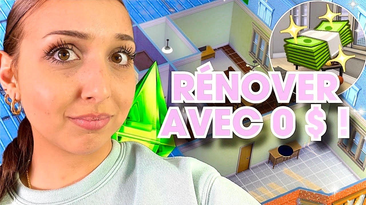 RNOVER CET APPART MOCHE SANS ARGENT   challenge construction  sims4