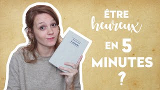 MON JOURNAL 5 MINUTES : comment ça marche ?