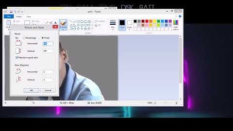 How To   Resizing a photo to 150 by 150 pixels in NEMIS