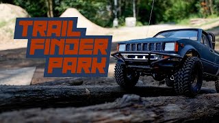 SCALE CRAWLER: RC4WD Trailfinder II Ride Out at a Dirt Trail Park