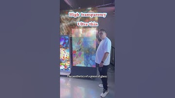 Transparent LED Display - Latest Technology in 2025 #ledvideowall #leddisplay #museum #ledscreen