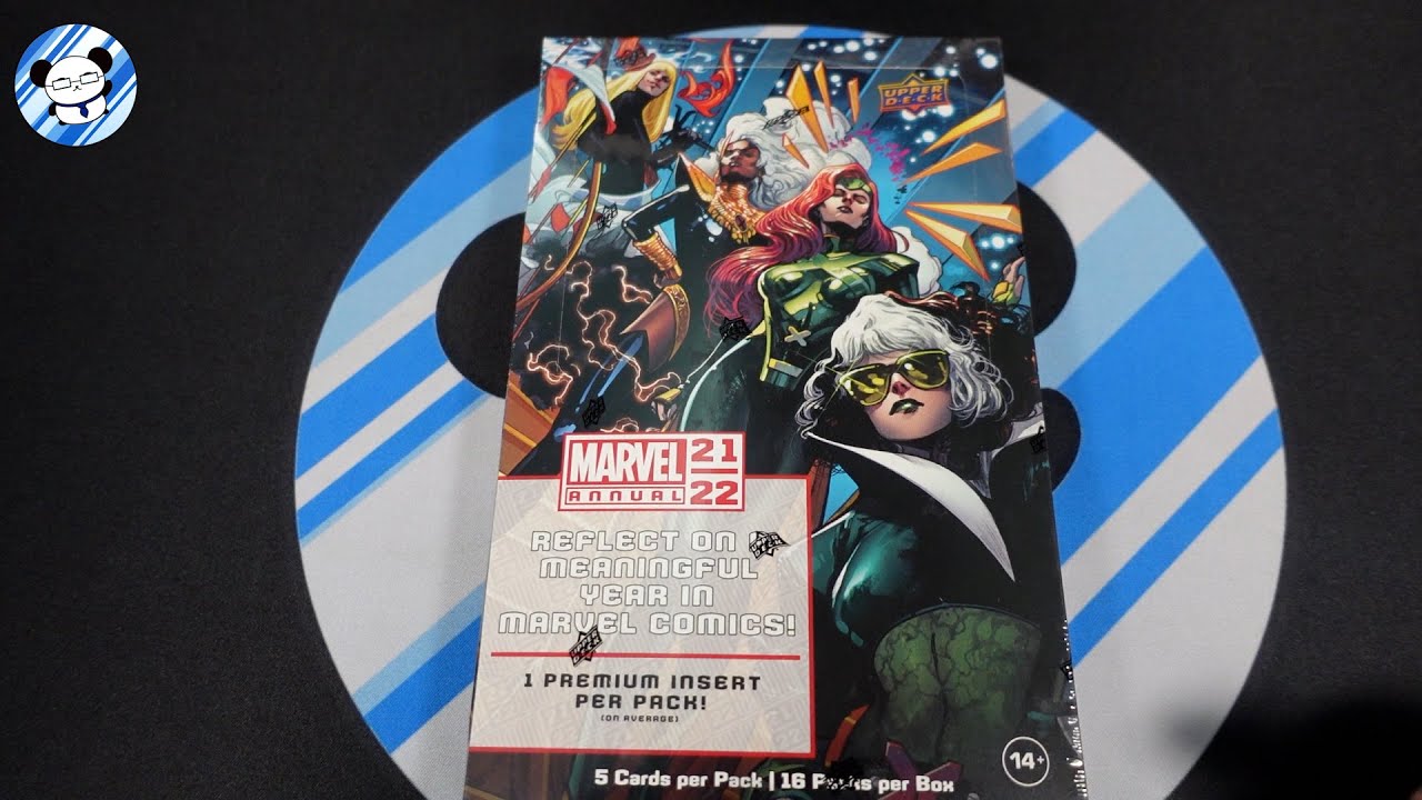 Opening 2021-22 Upper Deck Marvel Annual chasing sketch cards