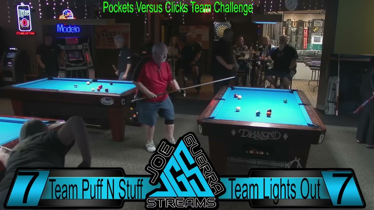 Pockets versus Clicks team challenge event at Pockets Pool & Pub in Tucson Arizona Part 2