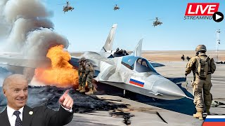 TODAY! BIG TRAGEDY, 500 Tons of US Missiles Destroy Russian Air Base, ARMA 3