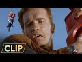 Last Action Hero 1993 The Crane At The Funeral Arnold Schwarzenegger Austin O Brien 