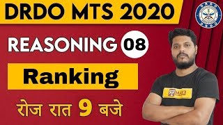 DRDO MTS || Reasoning || By Avdhesh sir || Class 08 || Ranking screenshot 5