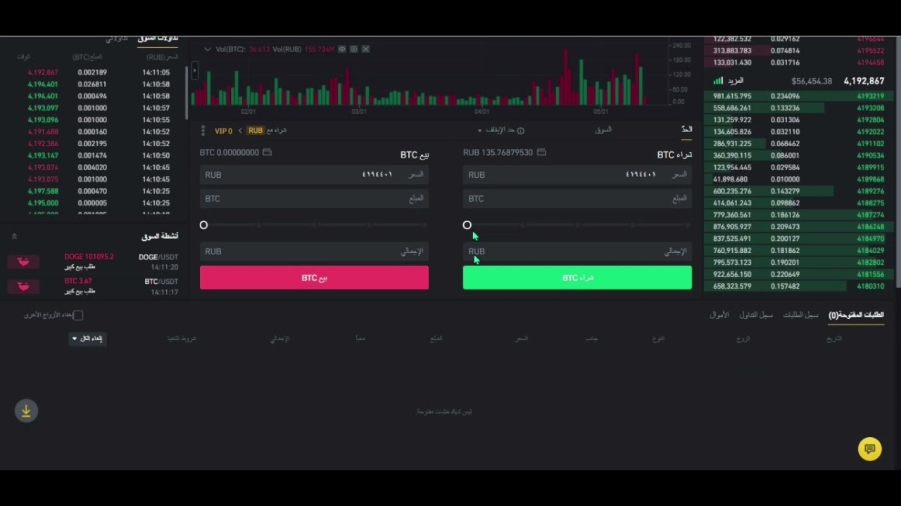شرح تحويل العملات من منصة بايير PAYEER الى BINANCE
