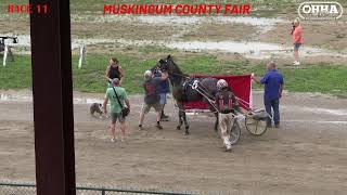 Muskingum County Fair racing in Zanesville Ohio 2026 Post time is 1 00pm
