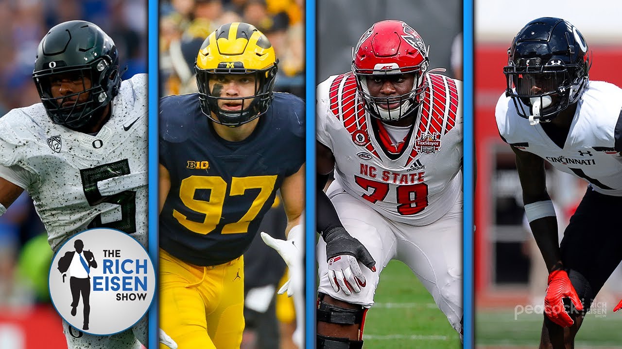 The Rich Eisen Show's 2022 NFL Mock Draft Picks 1-through-4: Ryan Leaf’s Surprising #1 Overall Pick