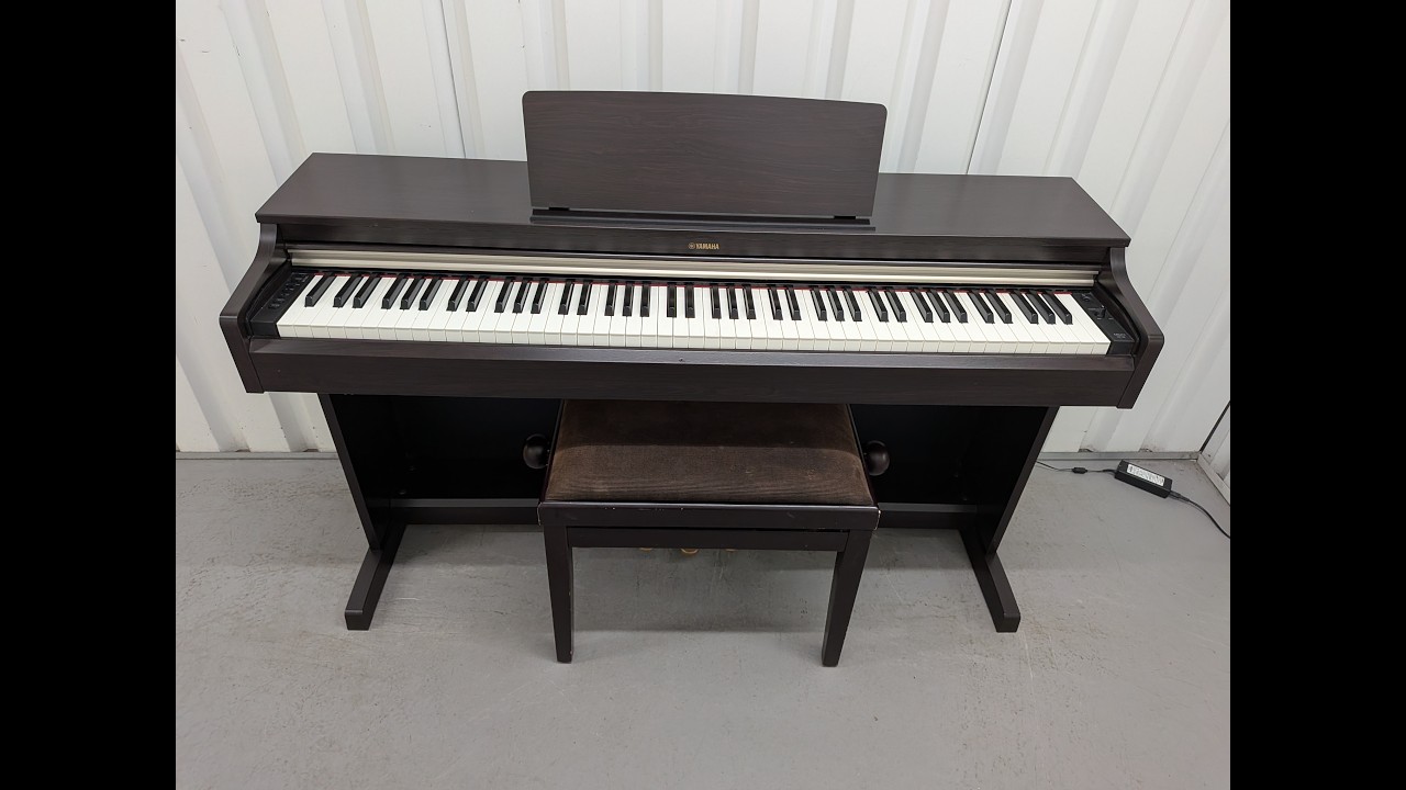 Yamaha Arius YDP-162 Digital Piano and stool in rosewood Yamaha Arius YDP-162 Digital Piano and stool in rosewood