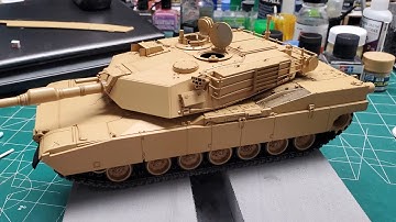 Tamiya M1A1 Abrams tank project part 7