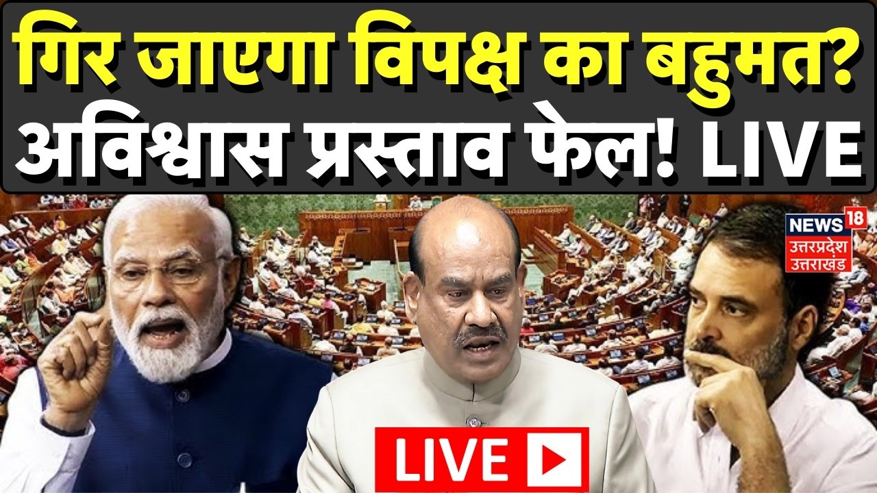 Om Birla No Confidence Motion Live: लोकसभा स्पीकर के खिलाफ अविश्वास प्रस्ताव में कितना दम? |Loksabha