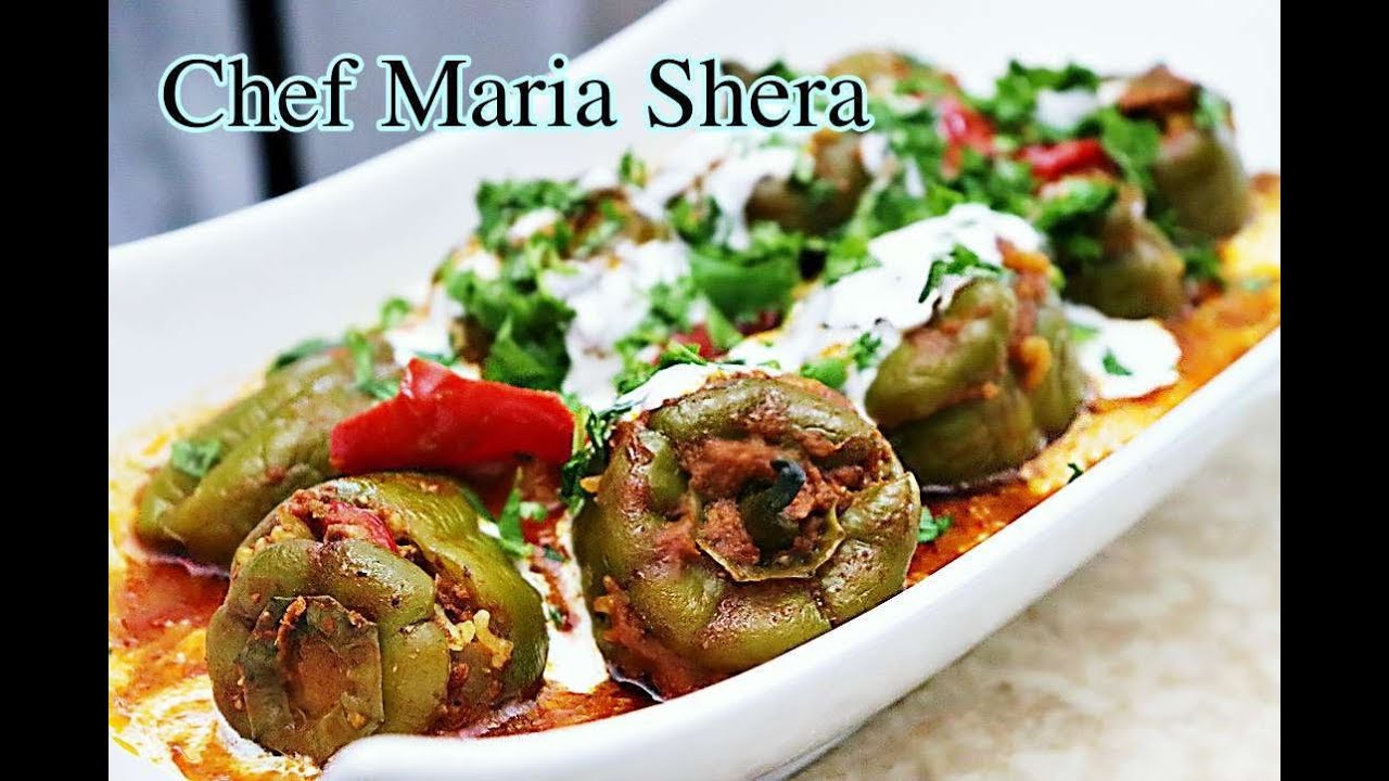 Stuffed bell peppers Afghan Dolma Stuffed bell peppers with ground
