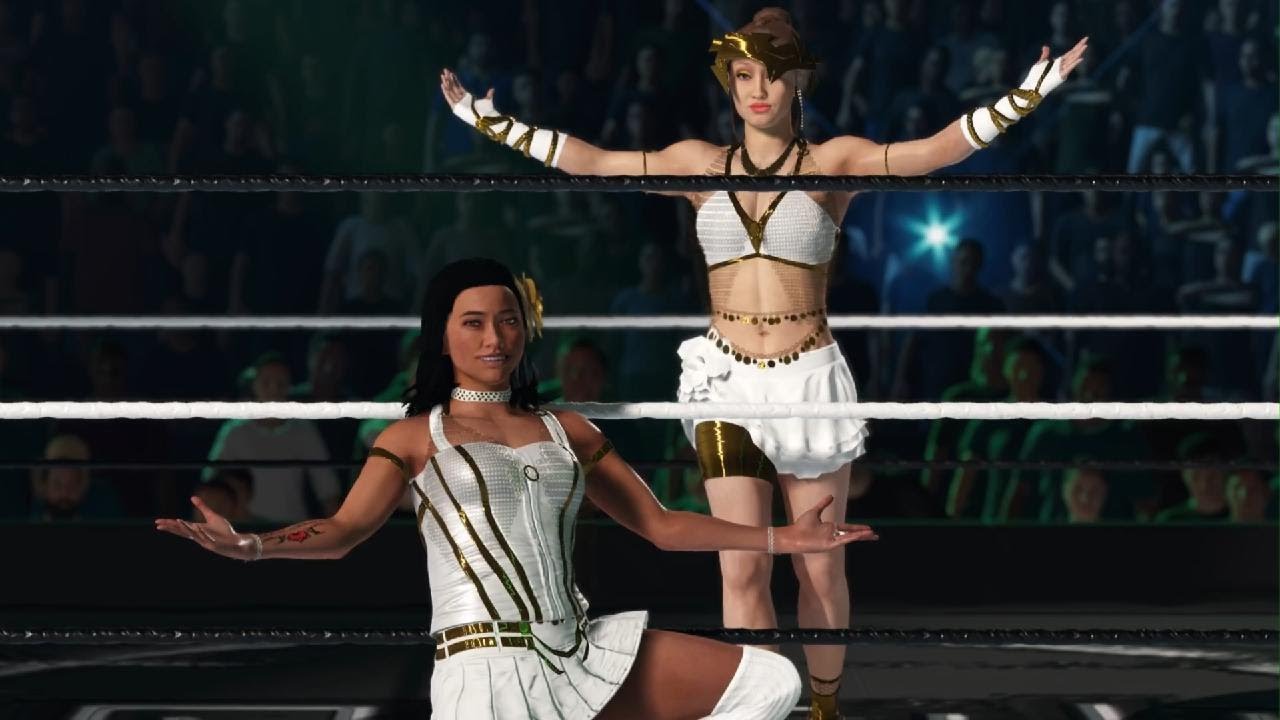 OCW 2k25 130 Goddess Moria teams with Goddess Kehlani vs. Scorned Melissa Diosa & Ji-An Gang!