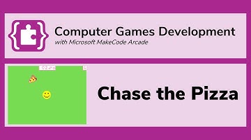 MakeCode Arcade: Chase the Pizza
