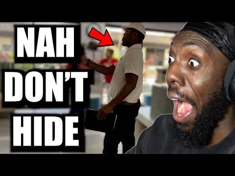 NAH! SHE TRIED TO DUCK SMOKE! OCDA - AGENT RATLIFF | ReactionLu